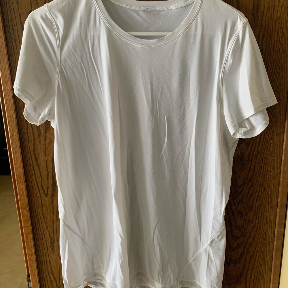Lululemon Athletica White T-Shirt